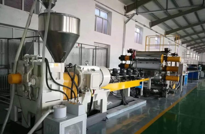 HDPE Geocell Sheet Production Line